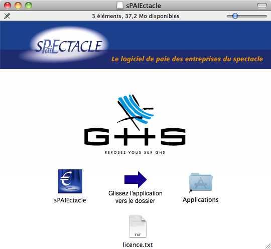 installer le fichier dmg mac