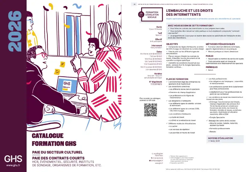 Le nouveau catalogue de formation est arrivé